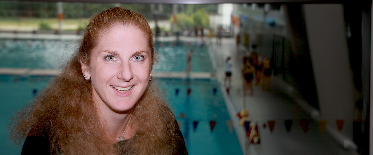 IST-Absolventin Sonja Niemann leitet das Osnabrücker Nettebad.